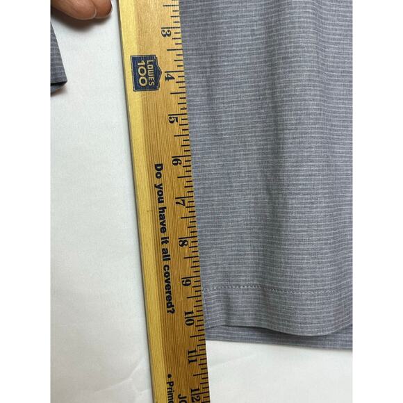 Travis Mathew Men’s 30 Gray Sand Harbor 9” Striped Golf Shorts 1MW397 Casual - Picture 5 of 6